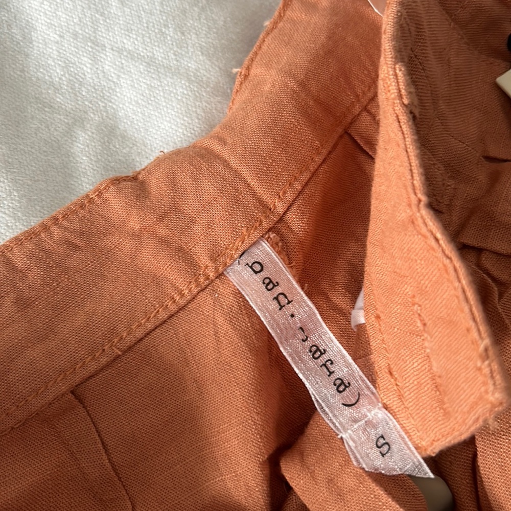 NWT Banjara Orangeโ Pleated Light Weight Shorts ๐ - Picture 4 of 5